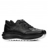 Zapatillas deportivas mujer 6055 negro combinado