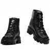 Botas de mujer 3373 negro combinado