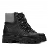 Botas de mujer 3373 negro combinado