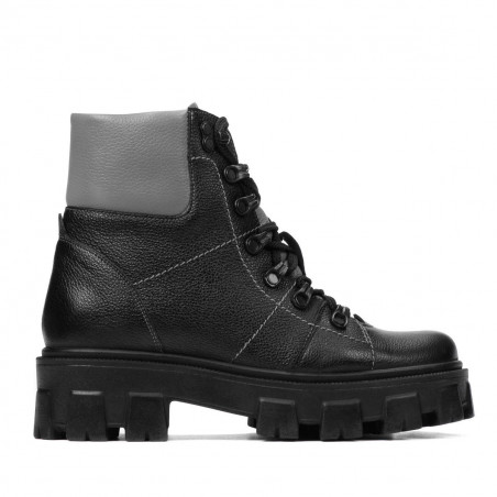 Botas de mujer 3373 negro combinado