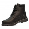 Botines para hombre 471 negro mate