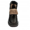Botines para hombre 471 negro mate