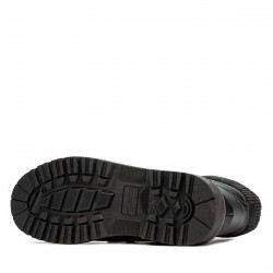 Botines para hombre 471 negro mate