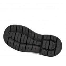 Botines de mujer 3372 negro ante