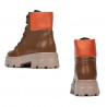 Botas mujer 3373 marrón combinado