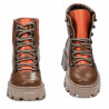 Botas mujer 3373 marrón combinado