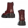 Botines mujer 3371 burdeos