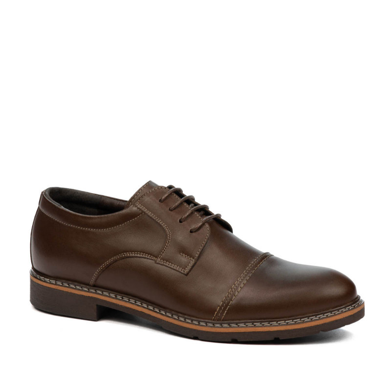 Zapatos casuales/elegantes para hombres 756-1 marrón 01