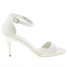 Sandalias mujer 1238-1 charol beige claro