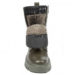 Botines de mujer 3375 caqui