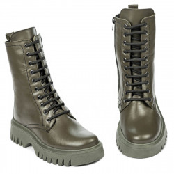 Botines de mujer 3375 caqui