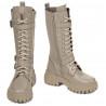 Botines de mujer 3374 capuchino