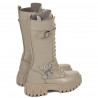 Botines de mujer 3374 capuchino