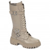 Botines de mujer 3374 capuchino