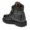 Botines para niños pequeños 109c gris nacarado combinado