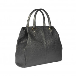 Bolso de mano de mujer 002g negro