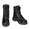 Botas adolescentes 4003 negro