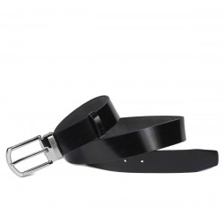 Cinturón hombres 51b negro brillante