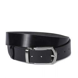 Cinturón hombres 51b negro brillante