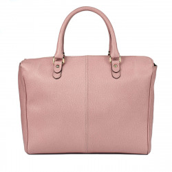Bolso de mano para dama 002g rosa polvo
