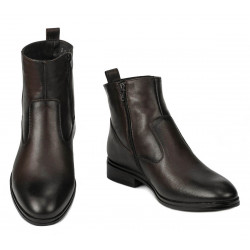 Botines para hombre 4130 a café