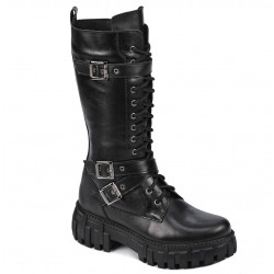 Botas mujer 3374 negro