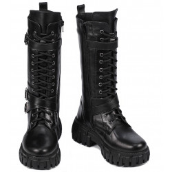 Botas mujer 3374 negro