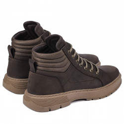 Botas de hombre 4134 tuxon marrón combinado