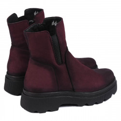 Botas de mujer 3381 bufo burdeos