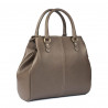 Bolso de mano para mujer 002g gris bruno