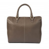 Bolso de mano para mujer 002g gris bruno