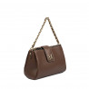 Bolso de hombro para mujer 003g marrón