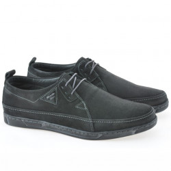 Zapatos casuales para hombres 744 bufo negro
