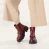 Botines mujer 3371 burdeos lifestyle