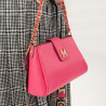 Bolso de mujer de hombro 003g fucsia