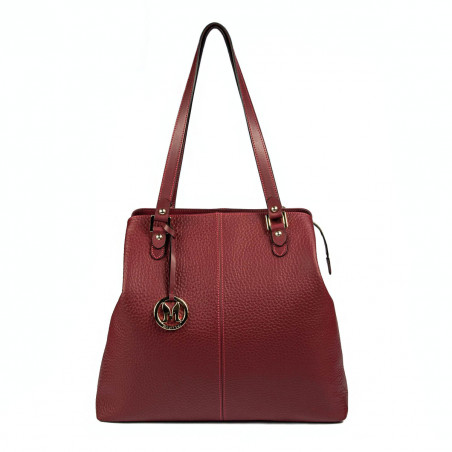 Bolso de mano para mujer 001g burdeos