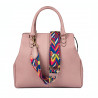 Bolso de mano para dama 002g rosa polvo