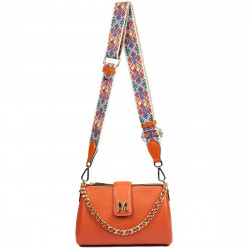 Bolso de hombro para mujer 003g naranja