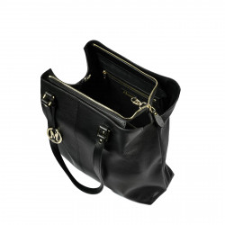 Bolso de mano para mujer 001g negro