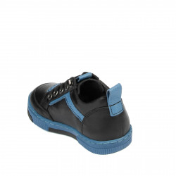 Zapatos niños pequeños 78c negro combinado