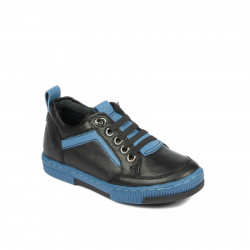Zapatos niños pequeños 78c negro combinado
