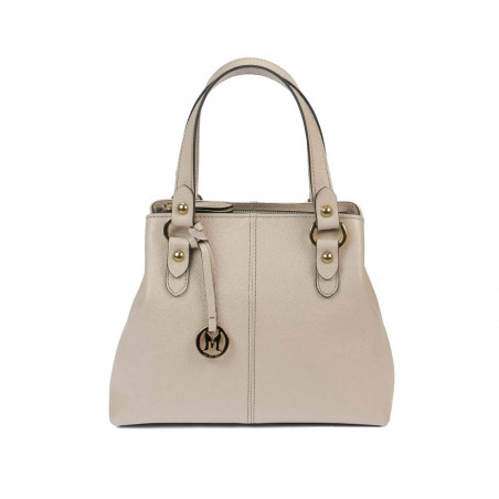 Bolso de mujer de hombro 004g beige