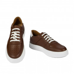Zapatos casuales/deportivos para hombre 945 marrón combinado