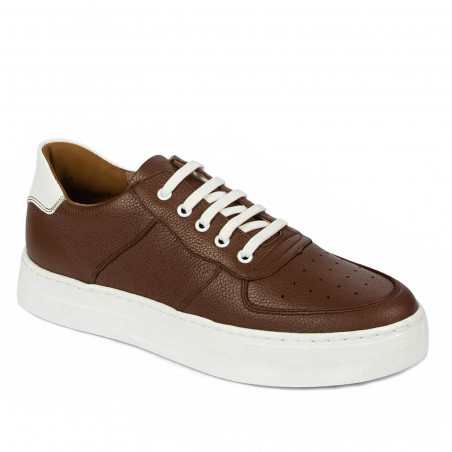 Zapatos casuales/deportivos para hombre 945 marrón combinado