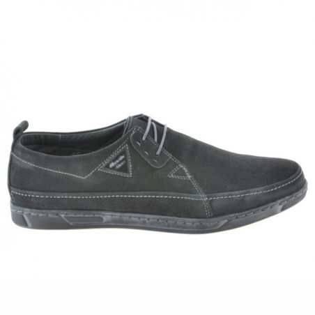 Zapatos casuales para hombres 744 bufo negro