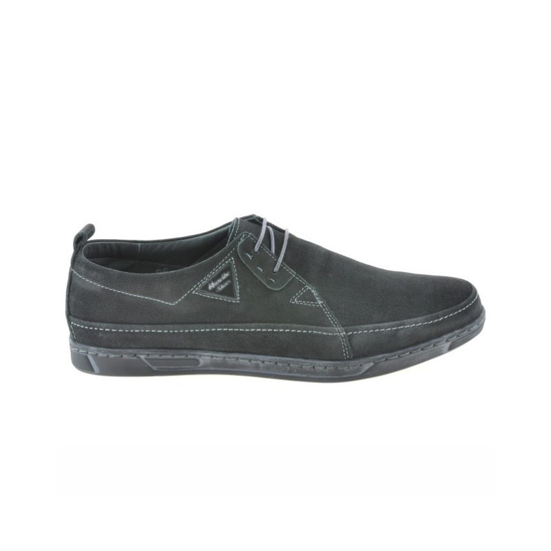 Zapatos casuales para hombres 744 bufo negro