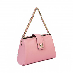 Bolso de mujer de hombro 003g rosa baby pink