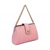 Bolso de mujer de hombro 003g rosa baby pink