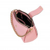 Bolso de mujer de hombro 003g rosa baby pink