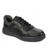Zapatos casuales/deportivos para hombres 946 negro combinado